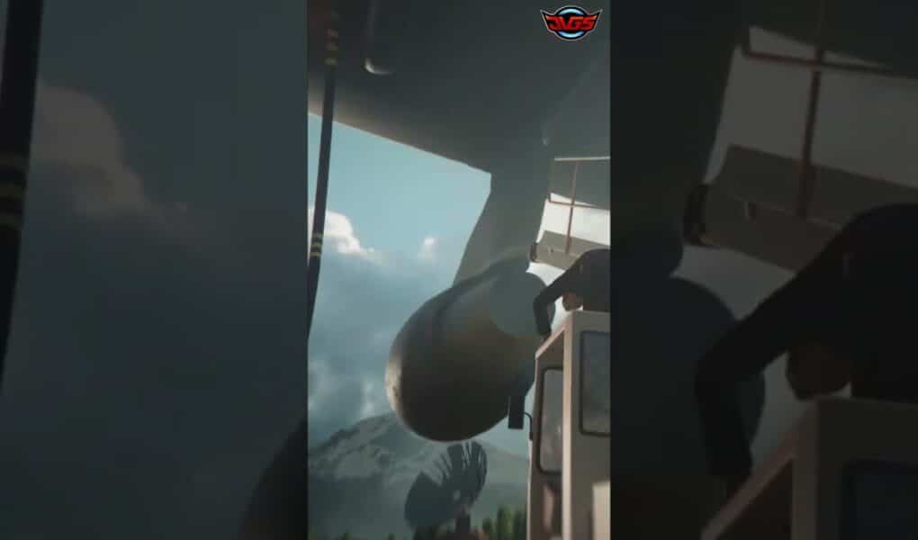 007 First Light – Bond’s EPIC Airport Escape: Rappel, Shoot, EXPLOS #shorts