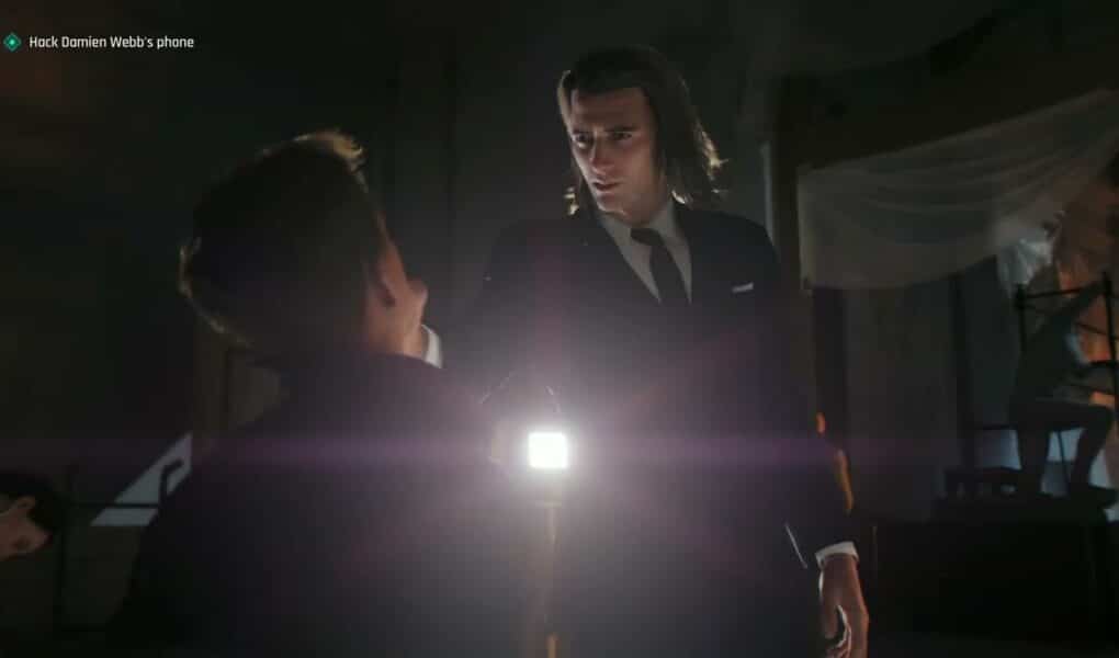 007 First Light – Uninvited: Interrogation: Hack Damien Webb’s Phone | Provoke and Stall Gameplay