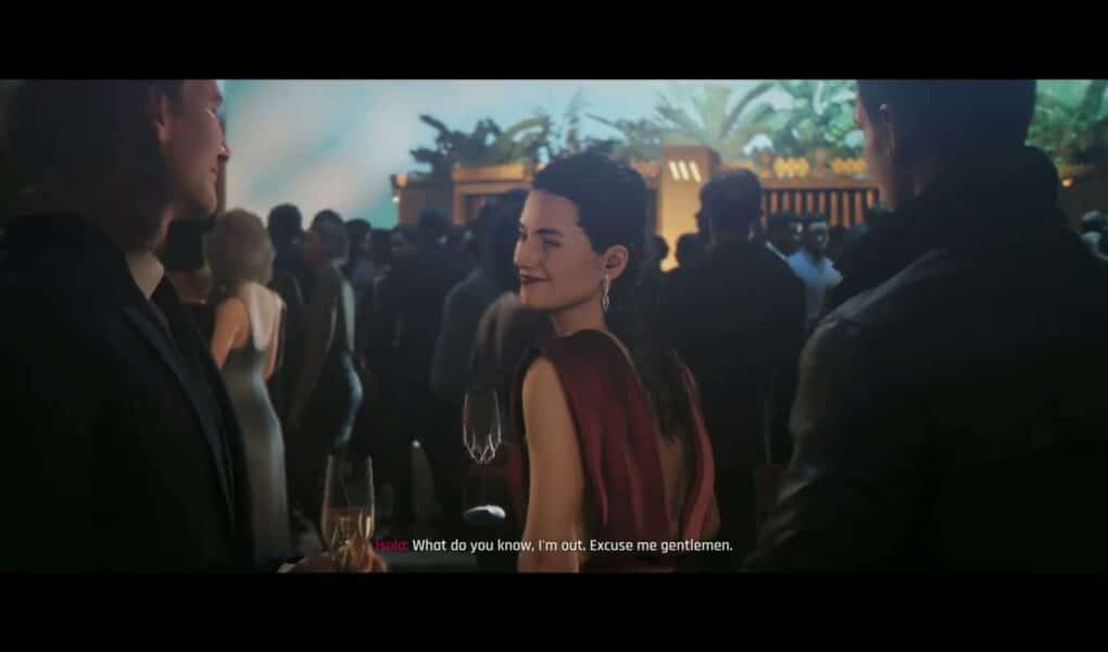 007 First Light – Uninvited: Bond Meets Damien: Mystery Woman Introduces Damien To Bond Cutscene