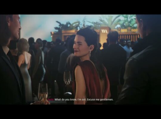 007 First Light – Uninvited: Bond Meets Damien: Mystery Woman Introduces Damien To Bond Cutscene