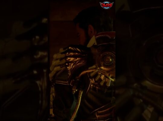 SAROS – Armored Hero’s Desperate Plea and Devastating Attack! #shorts