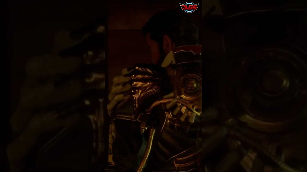 SAROS – Armored Hero’s Desperate Plea and Devastating Attack! #shorts