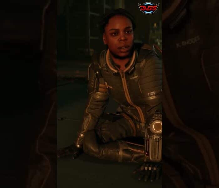 Futuristic Showdown: Distress, Confrontation, and Reality Shift! – SAROS #shorts