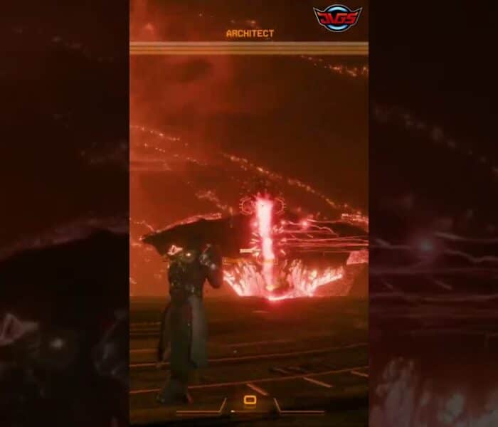 Saros – Epic Boss Fight: Architect’s Fury vs. Player’s Shield! #shorts
