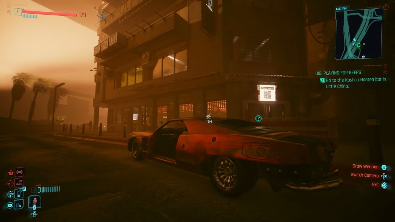 Cyberpunk 2077 – Playing For Keeps: Kashuu Hanten Bar: Find & Deposit Jacob Lamb’s Implant | PS5 Pro