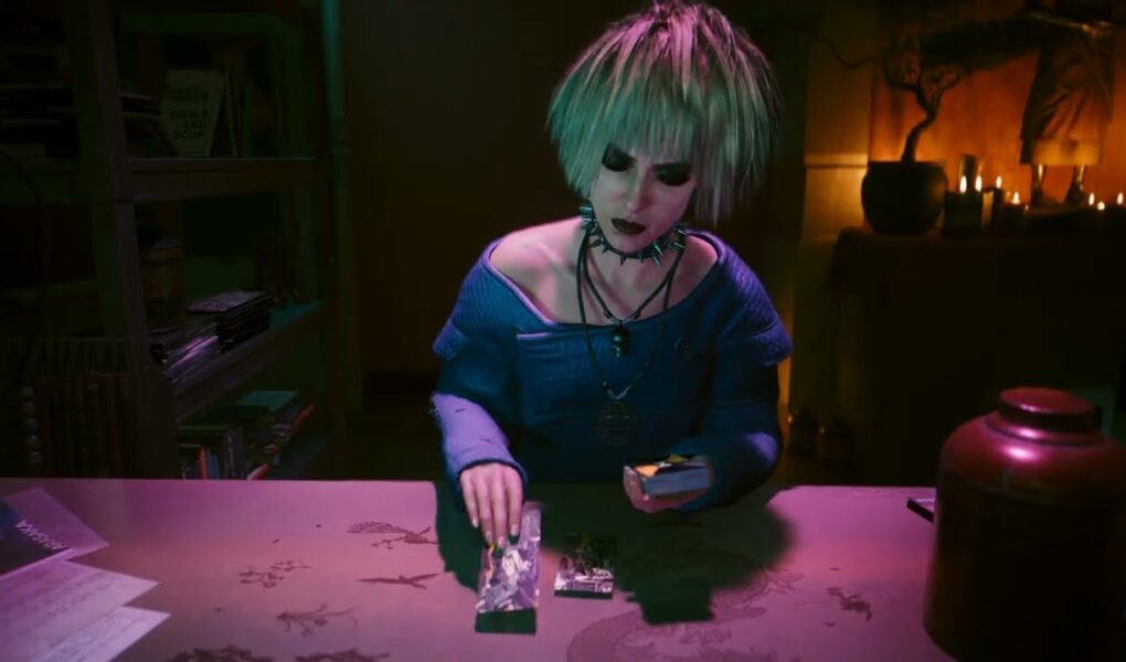 Cyberpunk 2077 – Watson: V Gets a Tarot Card Reading via Misty | Talk To Gerald Winkler | PS5 Pro