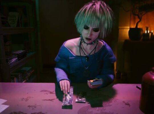 Cyberpunk 2077 – Watson: V Gets a Tarot Card Reading via Misty | Talk To Gerald Winkler | PS5 Pro