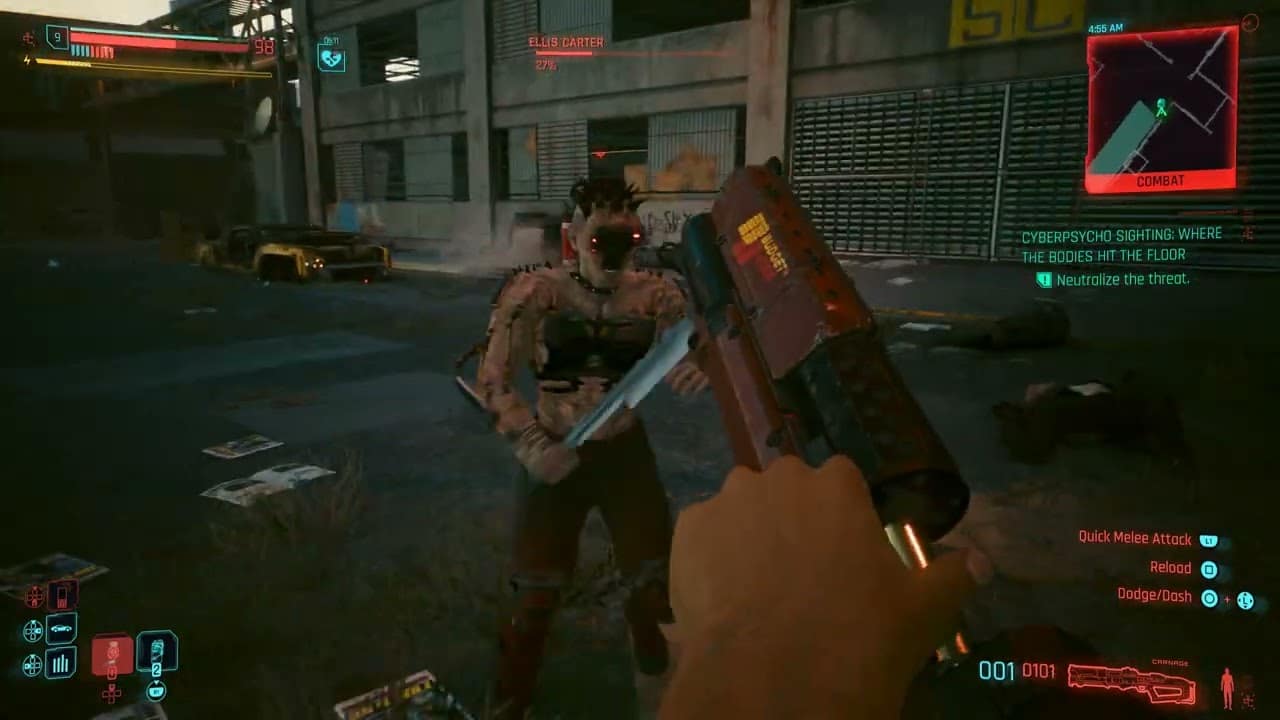 Cyberpunk 2077 – Cyberpyscho: Where The Bodies Hit the Floor: Neutralize Ellis Carter | PS5 Pro