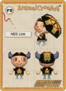 Animal Crossing-e: PR – Design Card: NES Link