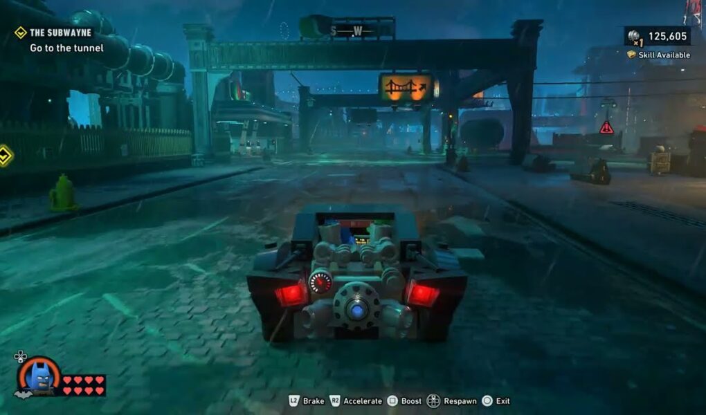 Lego Batman: Legacy of The Dark Knight – Chapter 1: Stop The Joyriders Batmobile Open World Gameplay