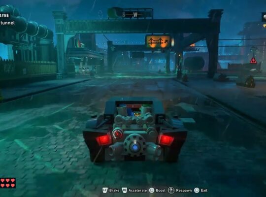 Lego Batman: Legacy of The Dark Knight – Chapter 1: Stop The Joyriders Batmobile Open World Gameplay