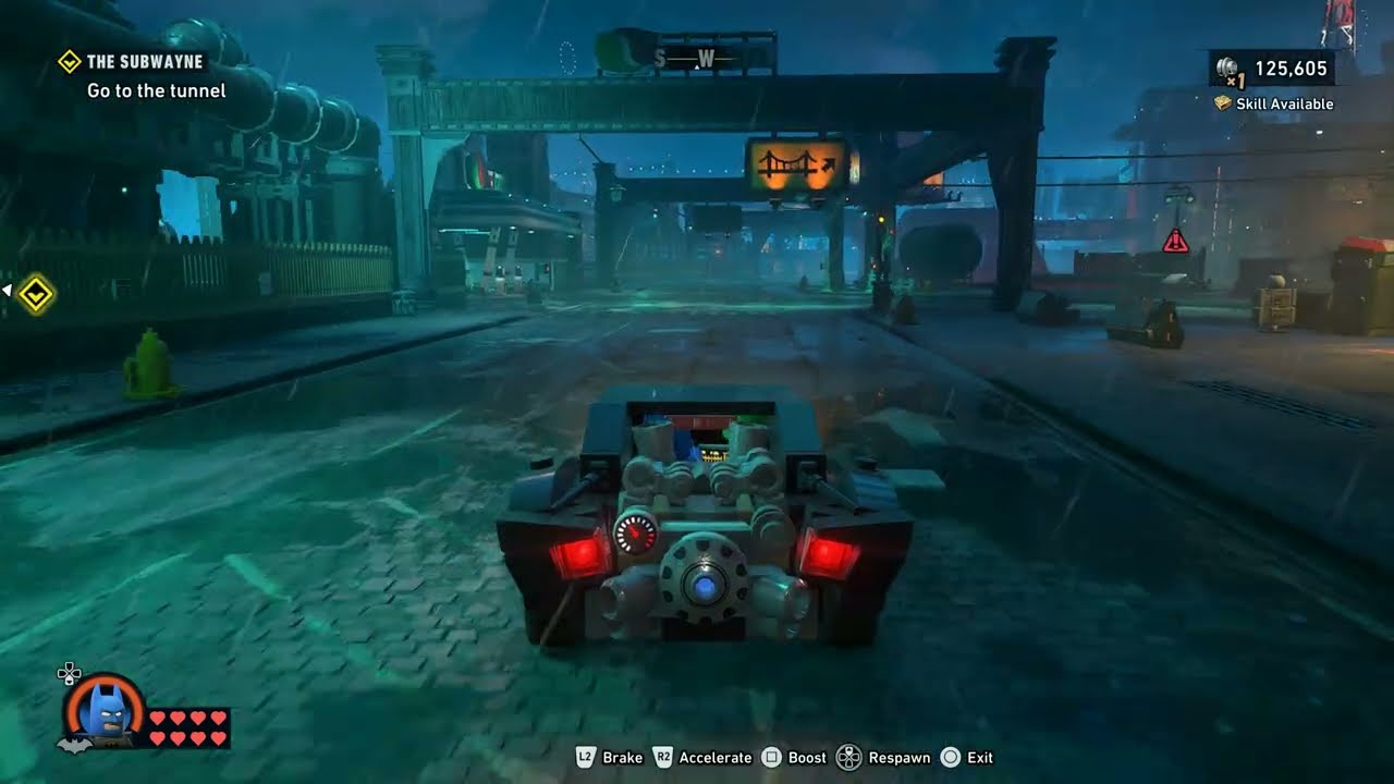 Lego Batman: Legacy of The Dark Knight – Chapter 1: Stop The Joyriders Batmobile Open World Gameplay