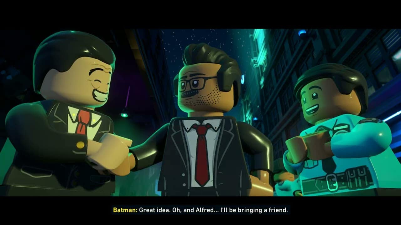 Lego Batman: Legacy of The Dark Knight – Chapter 1: Mission Rewards | “We Got Him Alfred” Cutscene