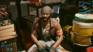 Cyberpunk 2077 – Gig: Woman of La Mancha: Ask Around The Market | Confront Anna Hamill | PS5 Pro