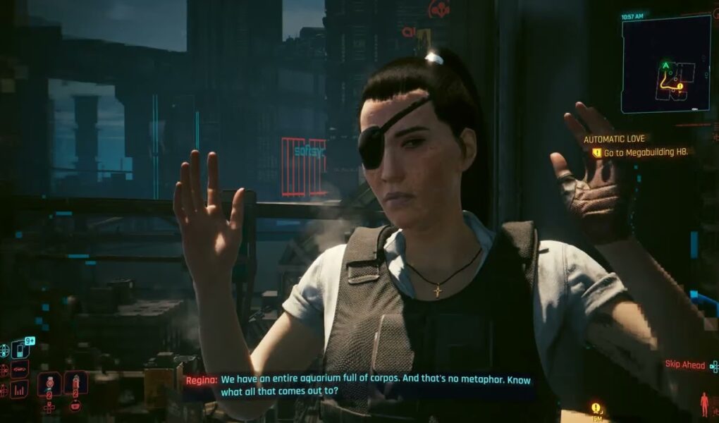 Cyberpunk 2077 – Watson: Meet with Regina In Person at Her Building | PS5 Pro