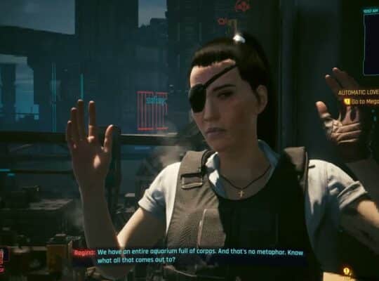 Cyberpunk 2077 – Watson: Meet with Regina In Person at Her Building | PS5 Pro