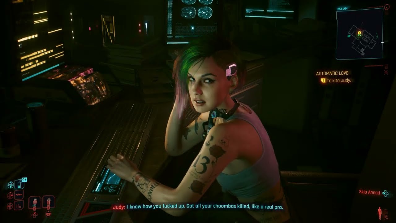 Cyberpunk 2077 – Automatic Love: Talk with Judy Alverez, Silverhand and Susie Q | PS5 Pro