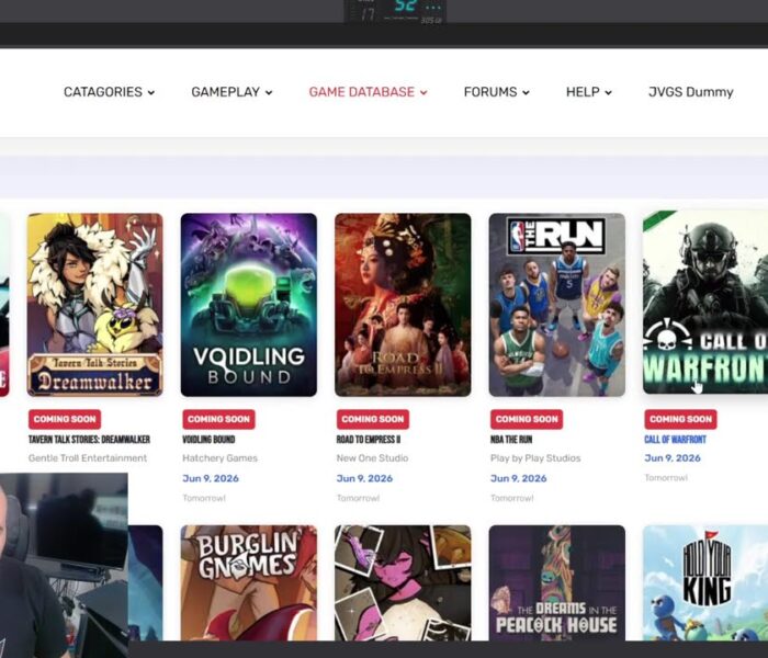 JVGS Forum & Game Database FULL TOUR (29 Minutes of New Features)