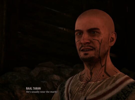 Gothic Remake – Chapter 1 Old Camp: Meet Baal Taran (Brotherhood of The Sleeper) Dialogue Tree