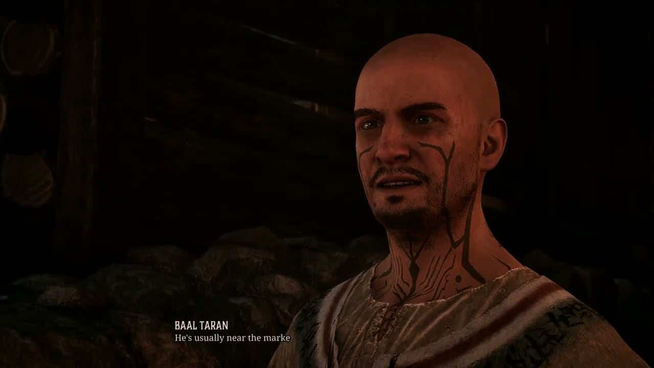 Gothic Remake – Chapter 1 Old Camp: Meet Baal Taran (Brotherhood of The Sleeper) Dialogue Tree