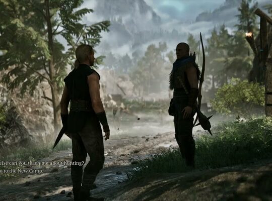Gothic Remake – Chapter 1 Follow Diego: Equip and Use Shortbow on Juvenile Scavenger Near By