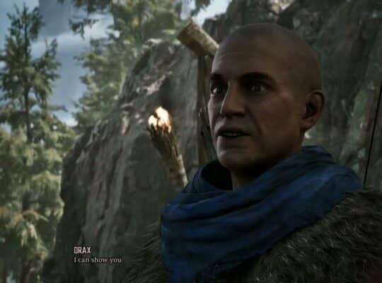 Gothic Remake – Chapter 1 Follow Diego: Meet Drax “I Found Your Hunting Knife” (Gives Shortbow)