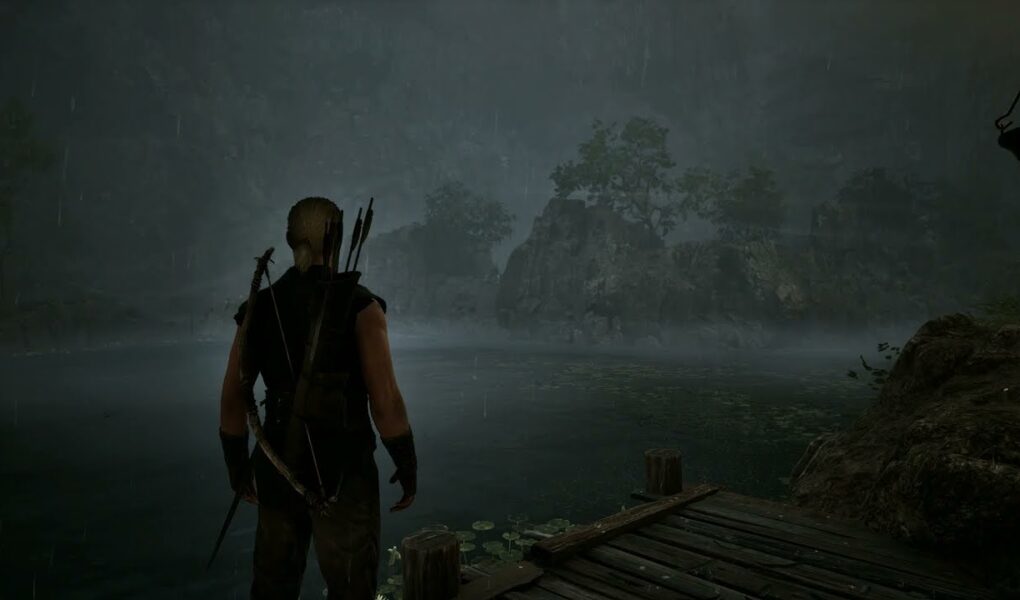 Gothic Remake – Chapter 1 Explore New Camp: Swim Underneath Tavern on The Lake Gameplay