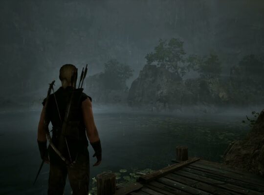 Gothic Remake – Chapter 1 Explore New Camp: Swim Underneath Tavern on The Lake Gameplay