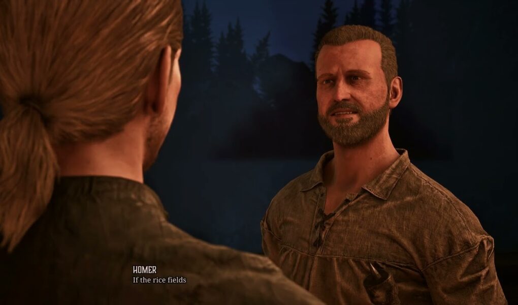 Gothic Remake – Chapter 1 The Colony: New Camp: The Dam Lurker: Talk to Homer on The Dam Gameplay