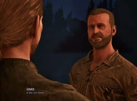 Gothic Remake – Chapter 1 The Colony: New Camp: The Dam Lurker: Talk to Homer on The Dam Gameplay
