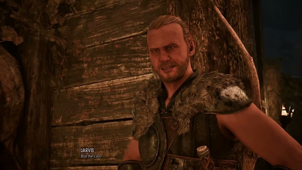 Gothic Remake – Chapter 1 The Colony: New Camp: Meet Jarvis at New Camp’s Gate Dialogue Gameplay