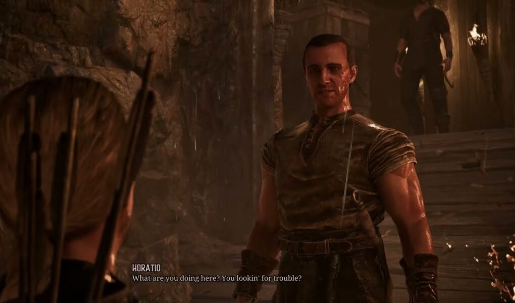 Gothic Remake – Chapter 1 The Colony: Reach New Camp: Talk with Horatio | Use NPCs To Kill Creatures