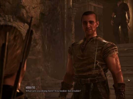 Gothic Remake – Chapter 1 The Colony: Reach New Camp: Talk with Horatio | Use NPCs To Kill Creatures