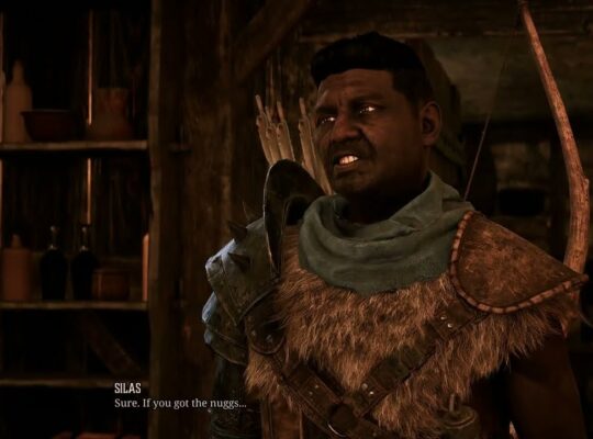 Gothic Remake – Chapter 1 New Camp: Explore The Tavern on The Lake: Talk with Silas