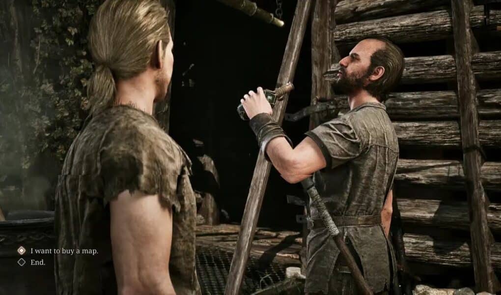 Gothic Remake – Chapter 1 Old Camp: Test of Faith: Talk with Graham “Diego Sends Me” Buy Maps