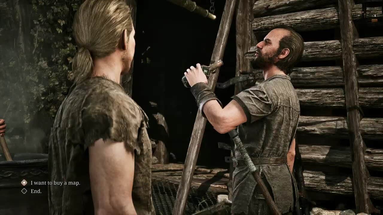 Gothic Remake – Chapter 1 Old Camp: Test of Faith: Talk with Graham “Diego Sends Me” Buy Maps