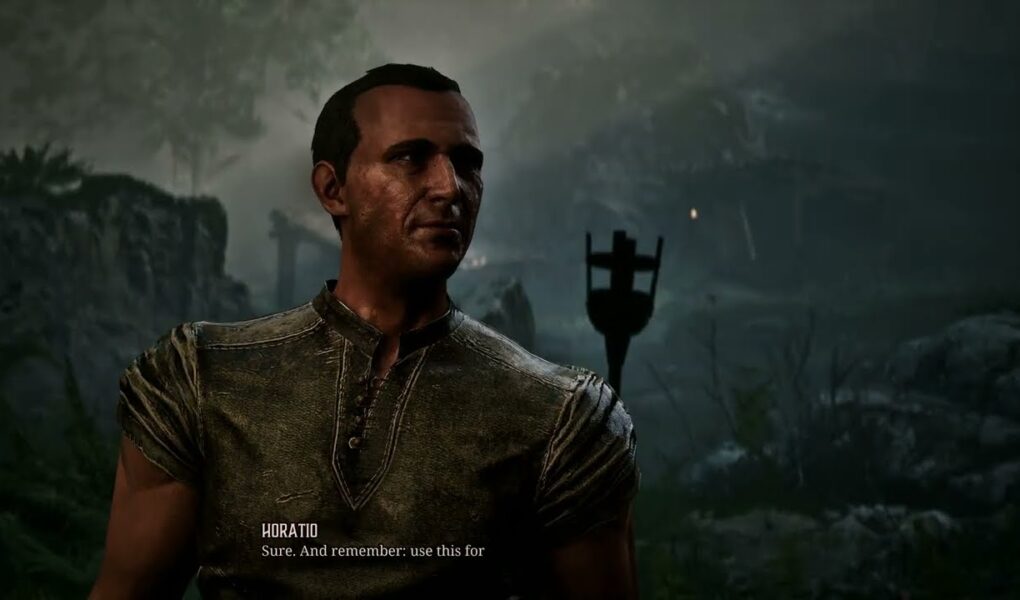 Gothic Remake – Chapter 1 New Camp: Talk To Horatio “I Will Take On The Ricelord” Gain +5 Strength