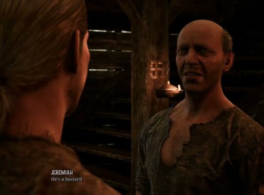 Gothic Remake – Chapter 1 Naw Camp: Talk with Jeremiah (Horatio, Ricelord, Gives Rice Schnapps)