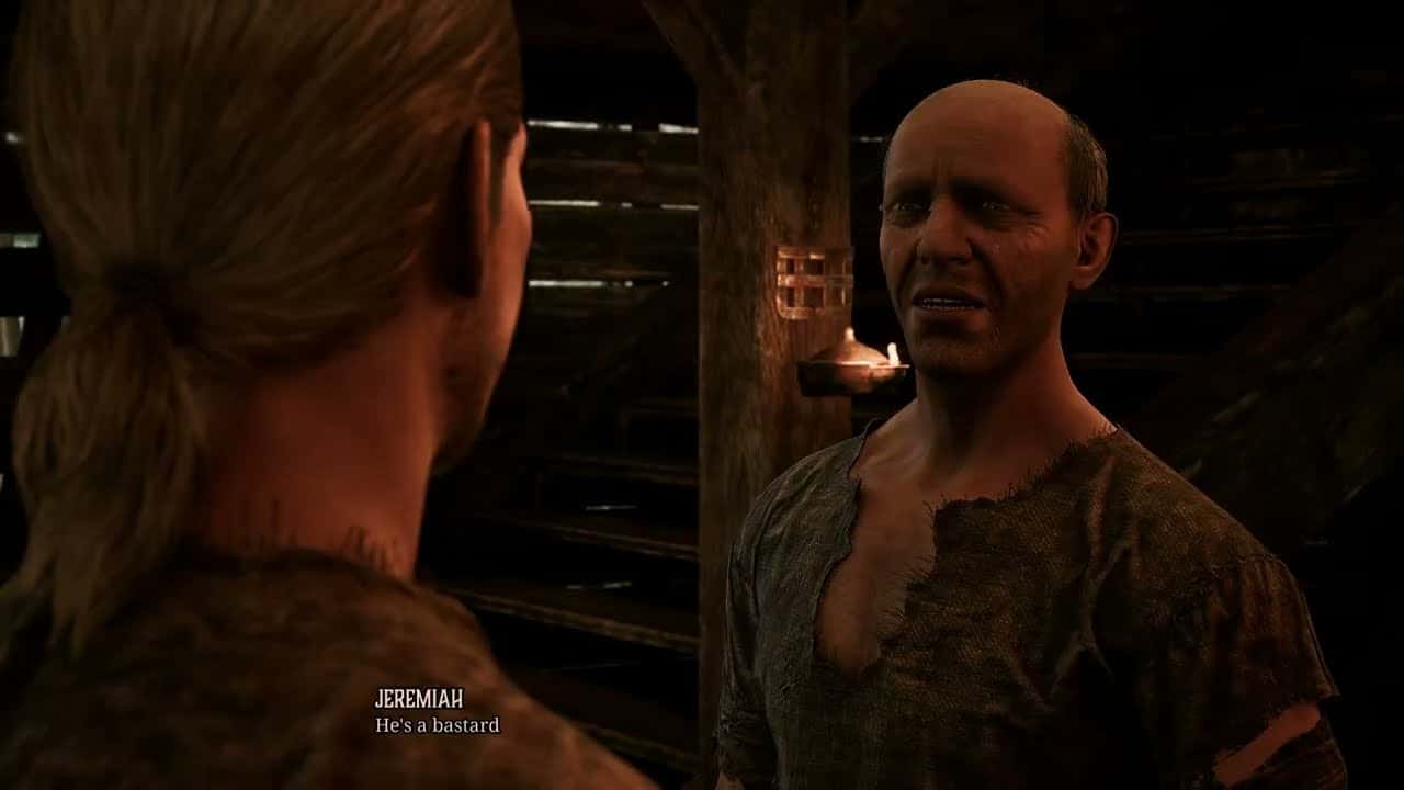 Gothic Remake – Chapter 1 Naw Camp: Talk with Jeremiah (Horatio, Ricelord, Gives Rice Schnapps)