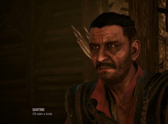 Gothic Remake – Chapter 1 The Old Mine: Test of Faith: Aaron’s Chest: Talk To Santino (Merchant)