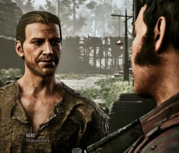 Gothic Remake – Chapter 1 Old Camp: Castle: Talk with Barthold, Scar and Arto In Thrown Room