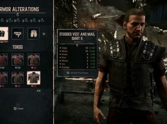 Gothic Remake – Chapter 2 Old Camp: Visit Fisk To Improve Armor: Leather Vest II – Appearance, Stats