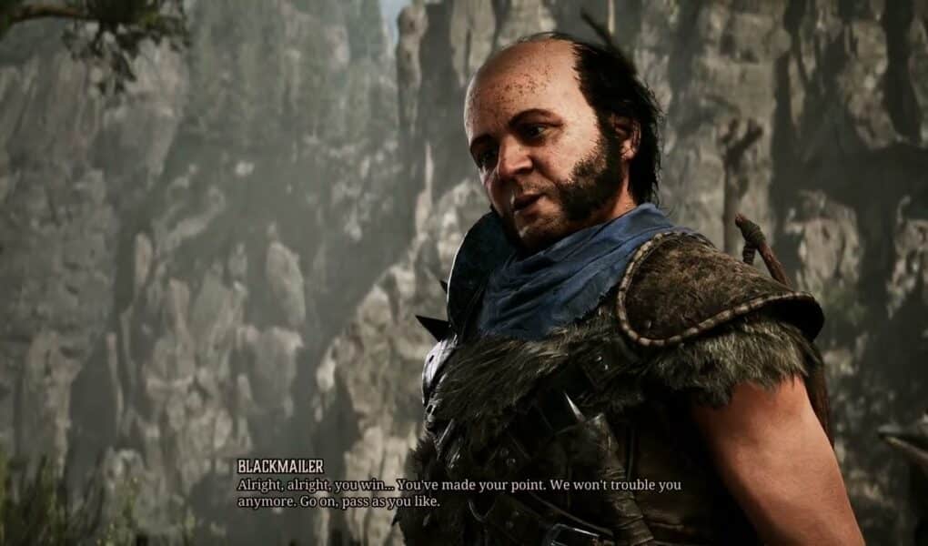 Gothic Remake – Chapter 2 The Minecrawler Nest: Defeat The Two Blackmailer Guards at Bridge