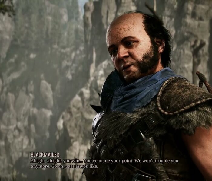 Gothic Remake – Chapter 2 The Minecrawler Nest: Defeat The Two Blackmailer Guards at Bridge