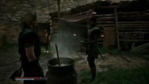 Gothic Remake – Chapter 2 Old Camp: Use Cauldron To Craft Meatbug Ragout
