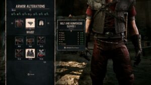 Gothic Remake – Chapter 2 Upgrade Armor: High Boots & Paddled Leggings 1, Belt & Reinforced Gloves