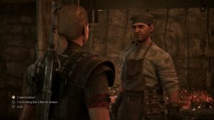 Gothic Remake – Chapter 3 Joining The Warders: Pick Up Your Warder’s Armor and Sword From Stone