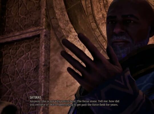 Gothic Remake – Chapter 3 The Water Mages Plan: Talk with Guards | Talk with Saturas at New Camp