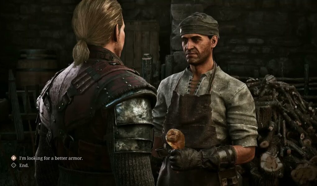 Gothic Remake – Chapter 3 Joining The Warders: Buy Upgraded Warder’s Armor Breastplate