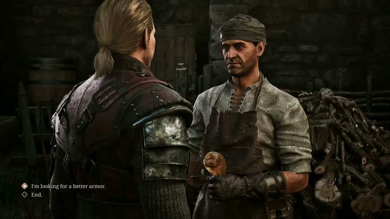 Gothic Remake – Chapter 3 Joining The Warders: Buy Upgraded Warder’s Armor Breastplate